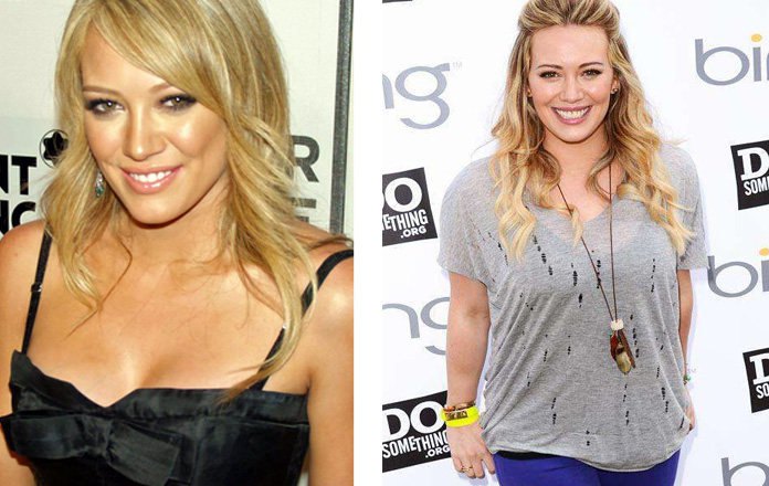 hillary duff 2012 grasa slaba