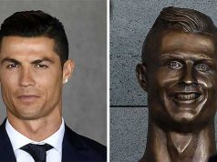 Ronaldo are statuie, dar nu prea seamănă cu el. Vezi cum ar fi trebuit să arate Ronaldo dacă ne uităm la statuie