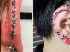 Tatuaj pe helix – noua modă care a înnebunit Instagramul tatuaj pe helix