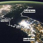 imagine-din-satelit-coreea-de-nord-noaptea