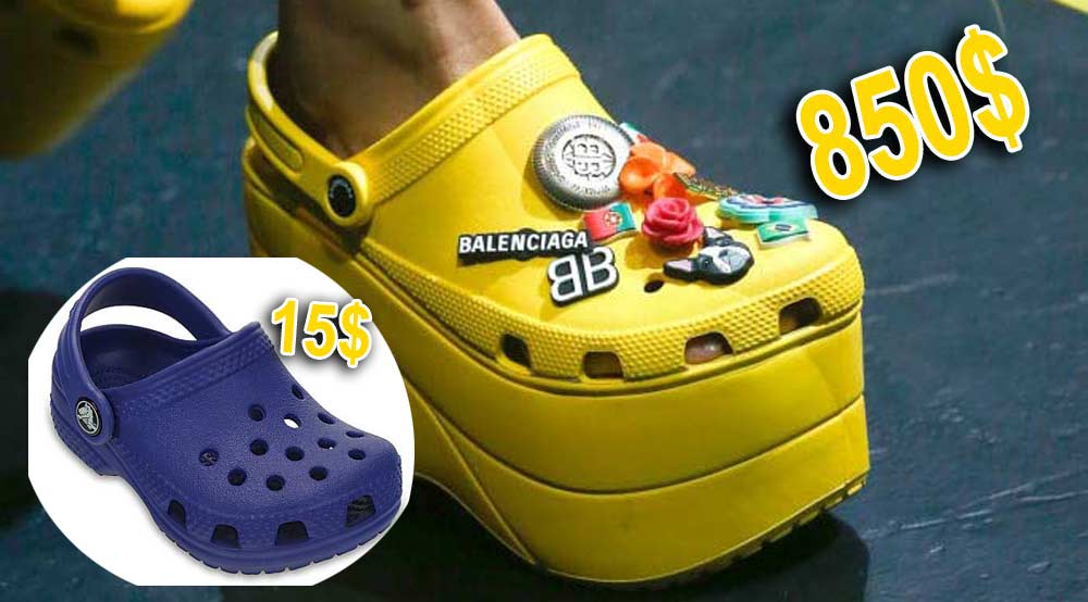 crocs balenciaga