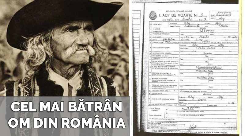 cel mai batran om din romania