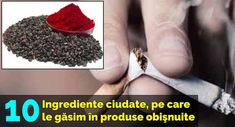 ingrediente ciudate din produse