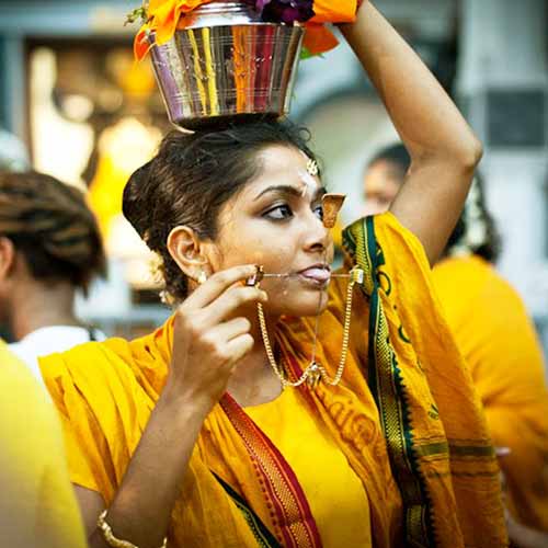 festivaluri ciudate thaipusam