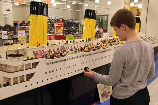 copie titanic lego