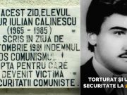 Mugur Călinescu, elevul de 17 ani torturat de Securitate pentru libertate mugur călinescu
