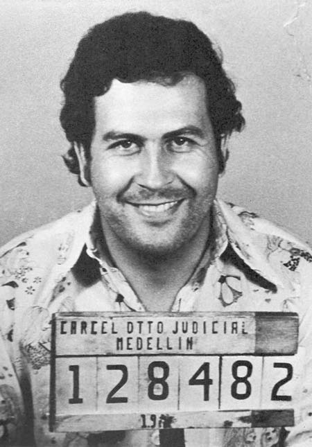 pablo escobar fotografie politie