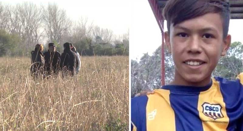 fotbalist de 12 ani găsit mort