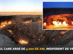Focul care arde de 4000 de ani, chiar dacă plouă, ninge sau bate vântul focul care arde de 4000 de ani