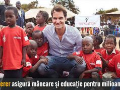 Roger Federer ajută milioane de copii, oferindu-le mâncare şi educaţie roger federer