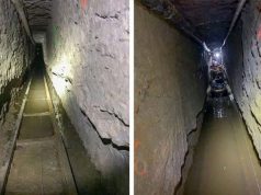 Cel mai lung tunel folosit pentru traficul de droguri, între Mexic şi SUA tunel folosit pentru traficul de droguri