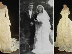 Rochie de mireasă făcută din paraşuta care i-a salvat viaţa soţului în război rochie de mireasă făcută din paraşuta