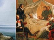 Moartea lui Napoleon Bonaparte după ce a fost exilat pe insula Sf. Elena moartea lui napoleon