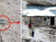 Buffa Di Perrero, cea mai izolată casă din lume, aflată la peste 2.700 metri altitudine Buffa Di Perrero