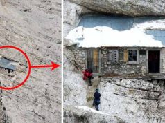 Buffa Di Perrero, cea mai izolată casă din lume, aflată la peste 2.700 metri altitudine Buffa Di Perrero