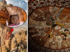 Biserica săpată într-un munte, la o înălţime de peste 2.500 de metri: Abuna Yemata Guh biserica săpată într-un munte abuna yemata guh