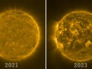 cum s-a schimbat soarele in 2 ani
