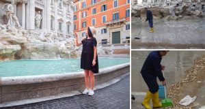 monedele aruncate în Fontana di Trevi