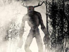 Wendigo: creatura cu cap de cerb şi cu corp de om, care se hrănește cu oameni wendigo