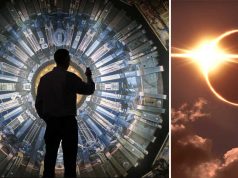 Conspiraționiștii cred că CERN are planuri nebunești pentru eclipsa de Soare din 2024 Conspiraţioniştii cred că CERN are planuri nebuneşti în ceea ce priveşte mult aşteptata eclipsă solară