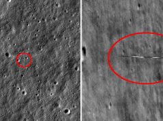 NASA explică ce era obiectul misterios observat în apropierea Lunii obiectul misterios observat în apropierea Lunii