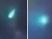 O filmare cu camera din dotarea Poliției înregistrează prăbușirea unui OZN în curtea unui bărbat din Las Vegas prăbușirea unui OZN