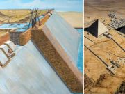 Teoria conform căreia piramidele din Egipt au fost construite cu ajutorul apei. Dovezile obţinute prin satelit piramidele din Egipt au fost construite cu ajutorul apei