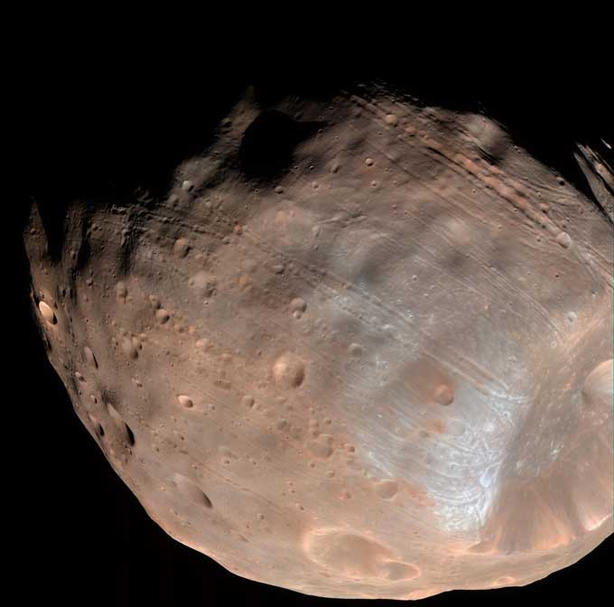 Phobos cometă captivă