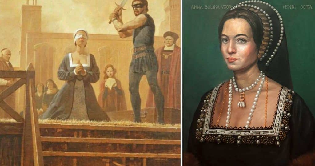 ultimele zile ale reginei Anne Boleyn