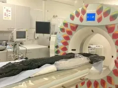 Ultima masă a unui crocodil mumificat din Egiptul Antic a fost dezvăluită în urma unui CT, 3.000 de ani mai târziu crocodil mumificat