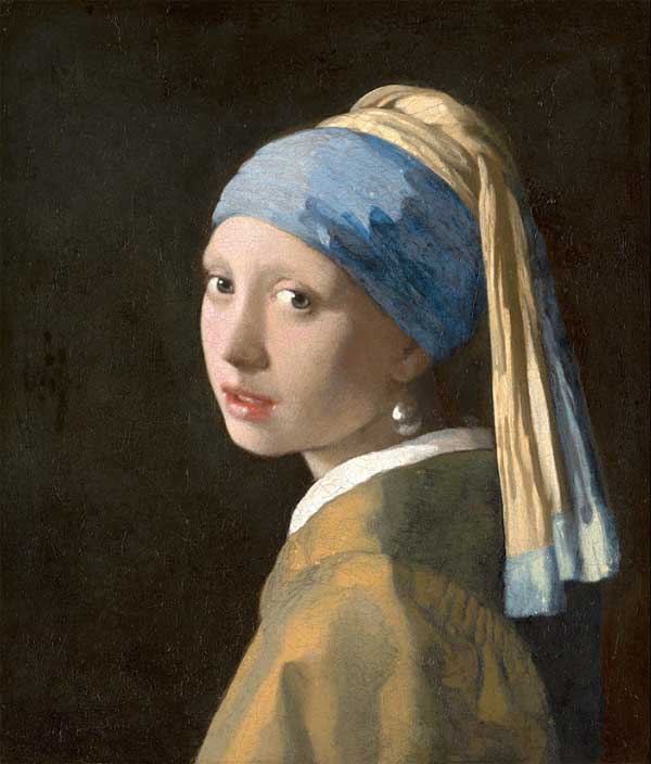 Fata cu cercel de perlă - Johannes Vermeer