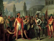 13 August 1521: Căderea Imperiului Aztec. Hernán Cortés l-a capturat pe împăratul aztecilor, cucerind capitala Tenochtitlan căderea imperiului aztec