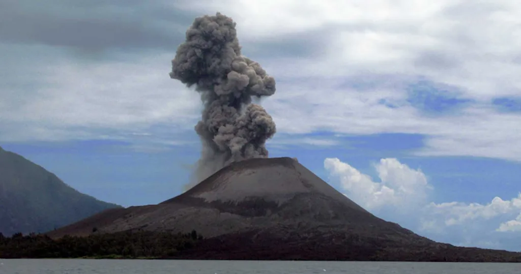 krakatau eruptie