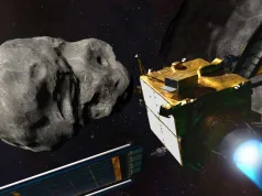 Resturile rezultate în urma coliziunii unui asteroid cu nava spaţială a NASA s-ar putea îndrepta spre Pământ Resturile rezultate în urma coliziunii unui asteroid