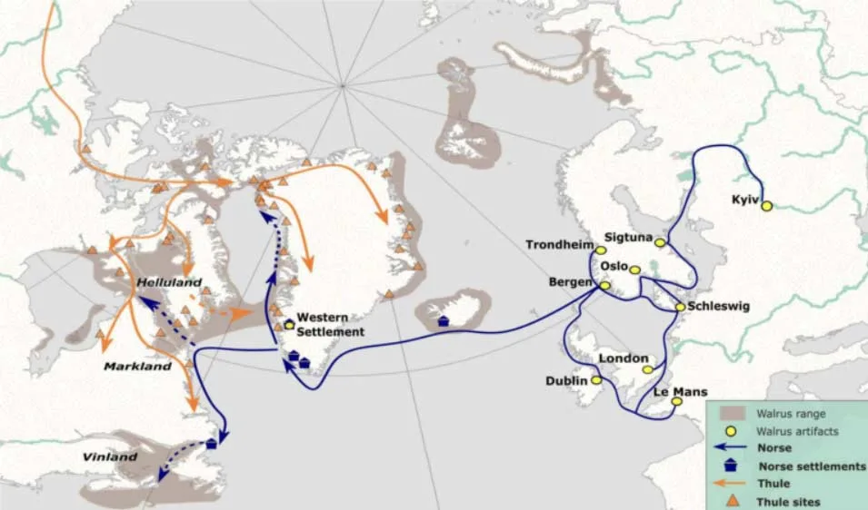 Vikingii au navigat până la capătul Pământului descoperiri.ro