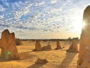 Cum s-au format aceste structuri ciudate în deșertul Foişoarelor din vestul Australiei? pilaștrii de piatră deșertul Foişoarelor