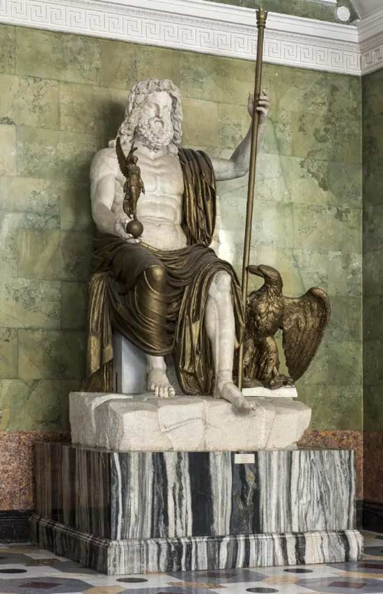 zeus statuie romana