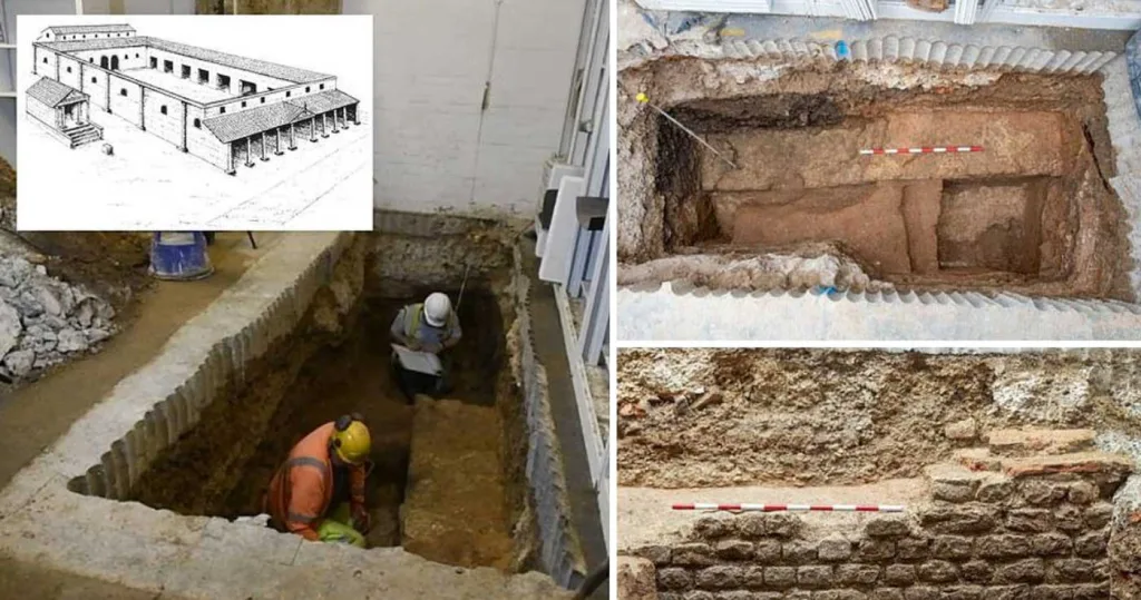 Prima bazilică romană din Londra