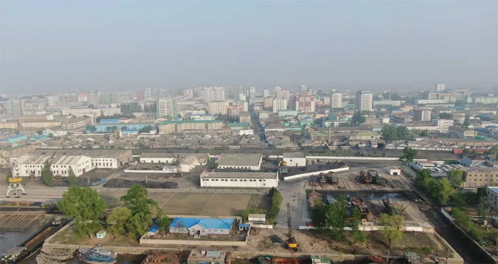 dronă peste Coreea de Nord
