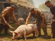 De ce se taie porcul de Crăciun? Obiceiul se practica și pe vremea dacilor și a romanilor De ce se taie porcul de Crăciun