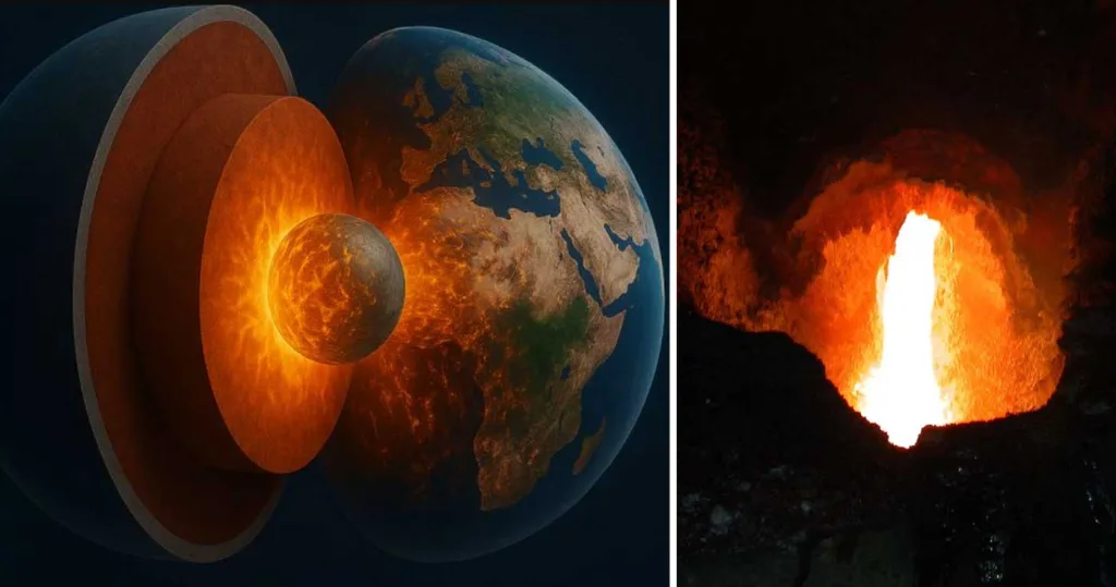 rezervă imensă de aur nucleul pamantului