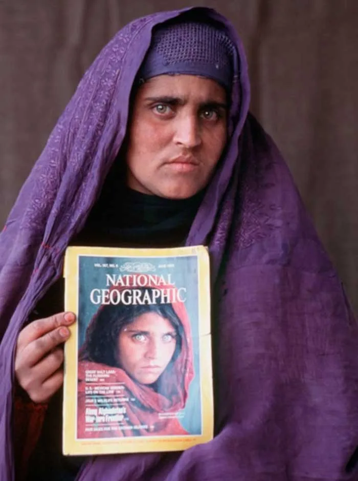 fetița afgană poză