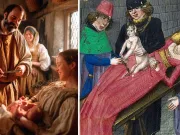 Prima cezariană reușită a fost făcută de măcelarul Jacob Nufer, care și-a salvat soția și copilul Jacob Nufer