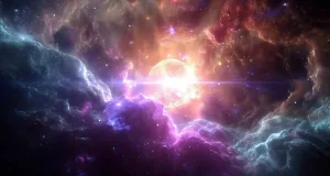 apă în Univers
