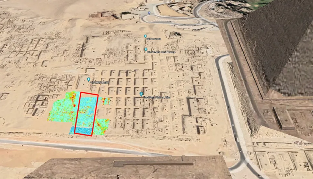 mormânt secret sub Piramide