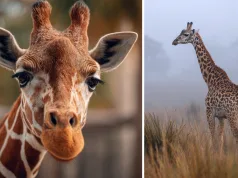girafele au pete