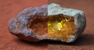 roci galbene de pe Marte