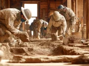 Demolarea unei podele vechi de 250 de ani din conacul președintelui George Washington a dus la o descoperire istorică conacul președintelui George Washington