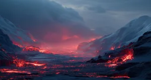 erupții vulcanice antarctica