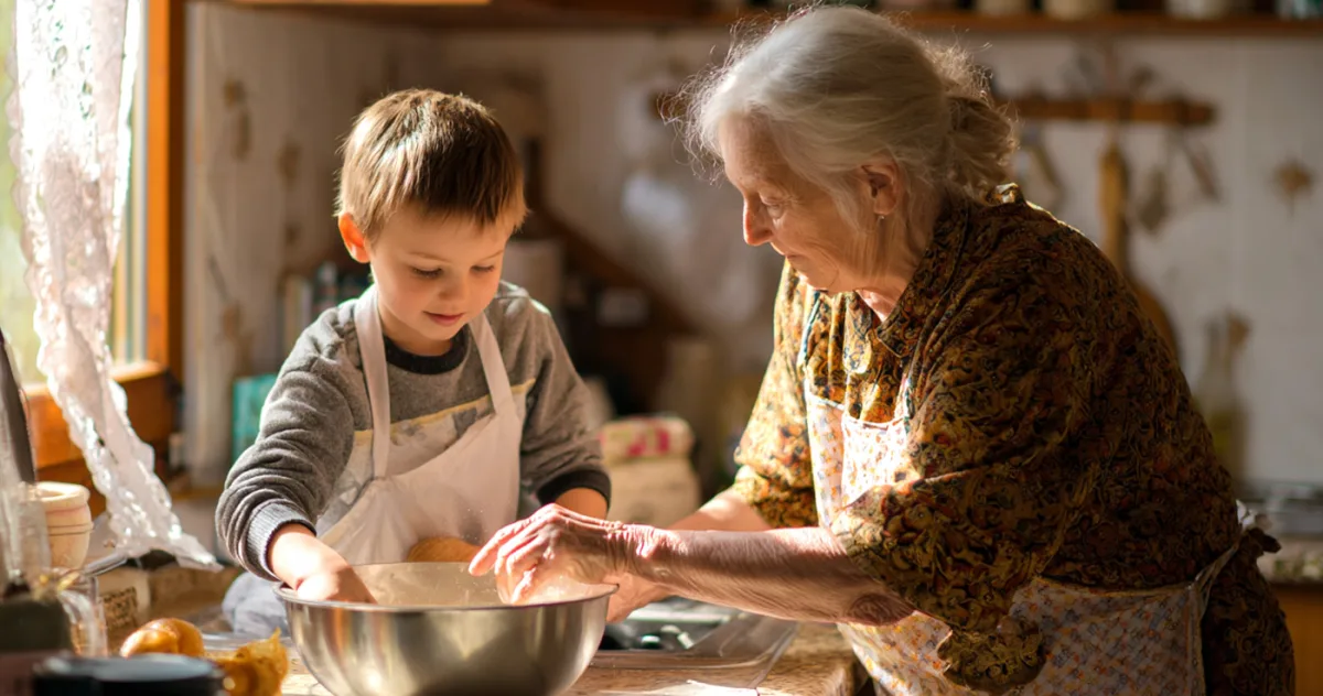 bunica rol important